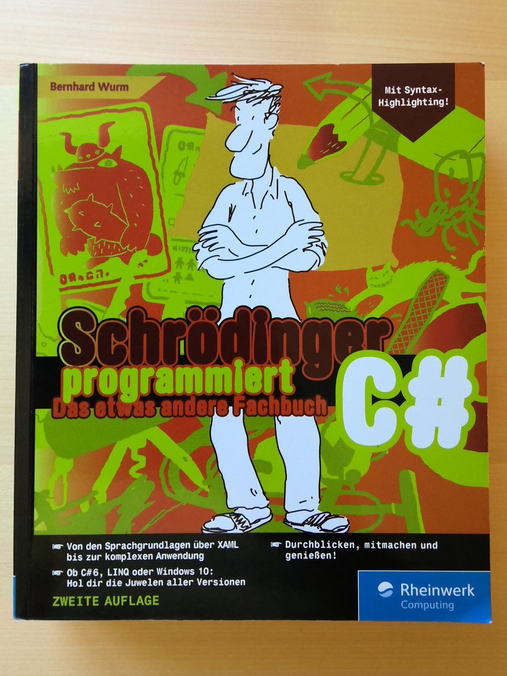 Libri: Schrödinger programmiert C#, 2. Auflage – Usato da Basel venduto da sv_v5qb