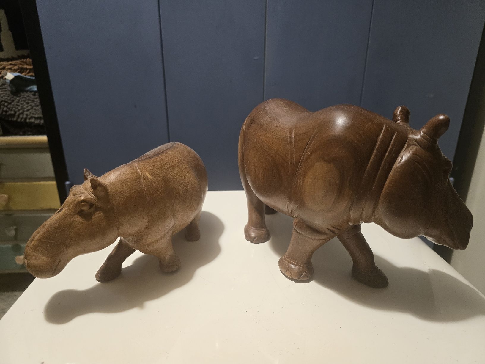 Statuette: zwei schöne Flusspferde – Usato da Biel/Bienne venduto da alexriveros2 1