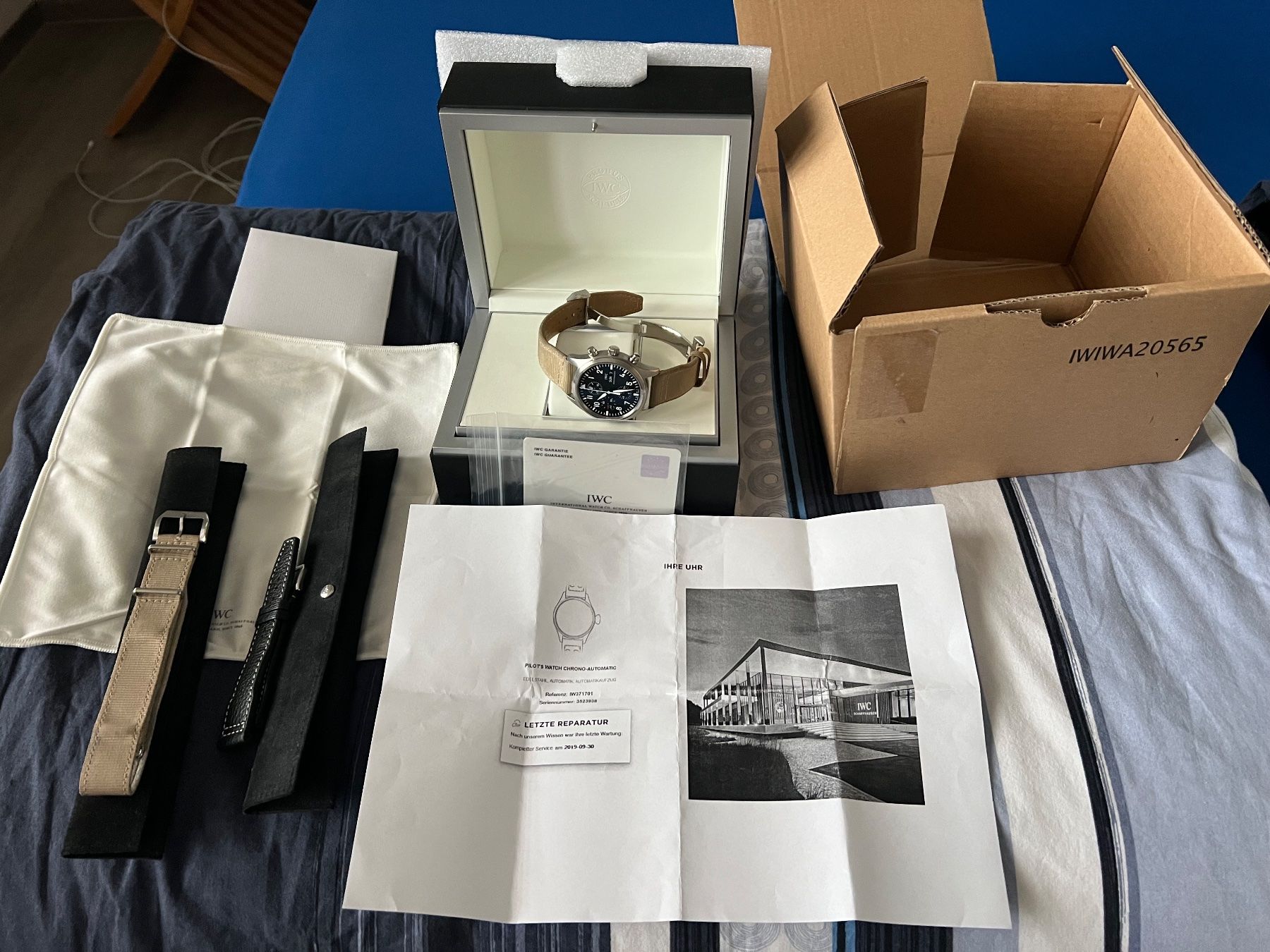 IWC Montres: IWC Pilot Chronograph – D'occasion à Vogelsang AG par joel_vino 4