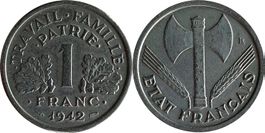 1 Franc Frankreich 1942
