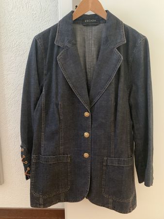 Escada Denim Jacket, Size M-L, Great Find!
