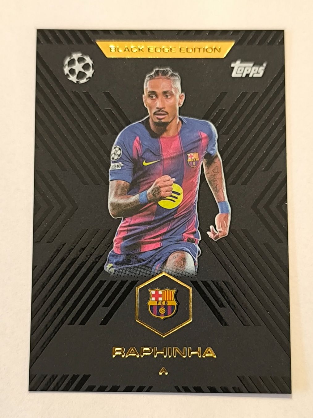 Topps Carte collezionabili: Topps Match Attax Extra 25/26 - Black Edge - Raphinha -  BE4 – Usato da Zürich venduto da manito89