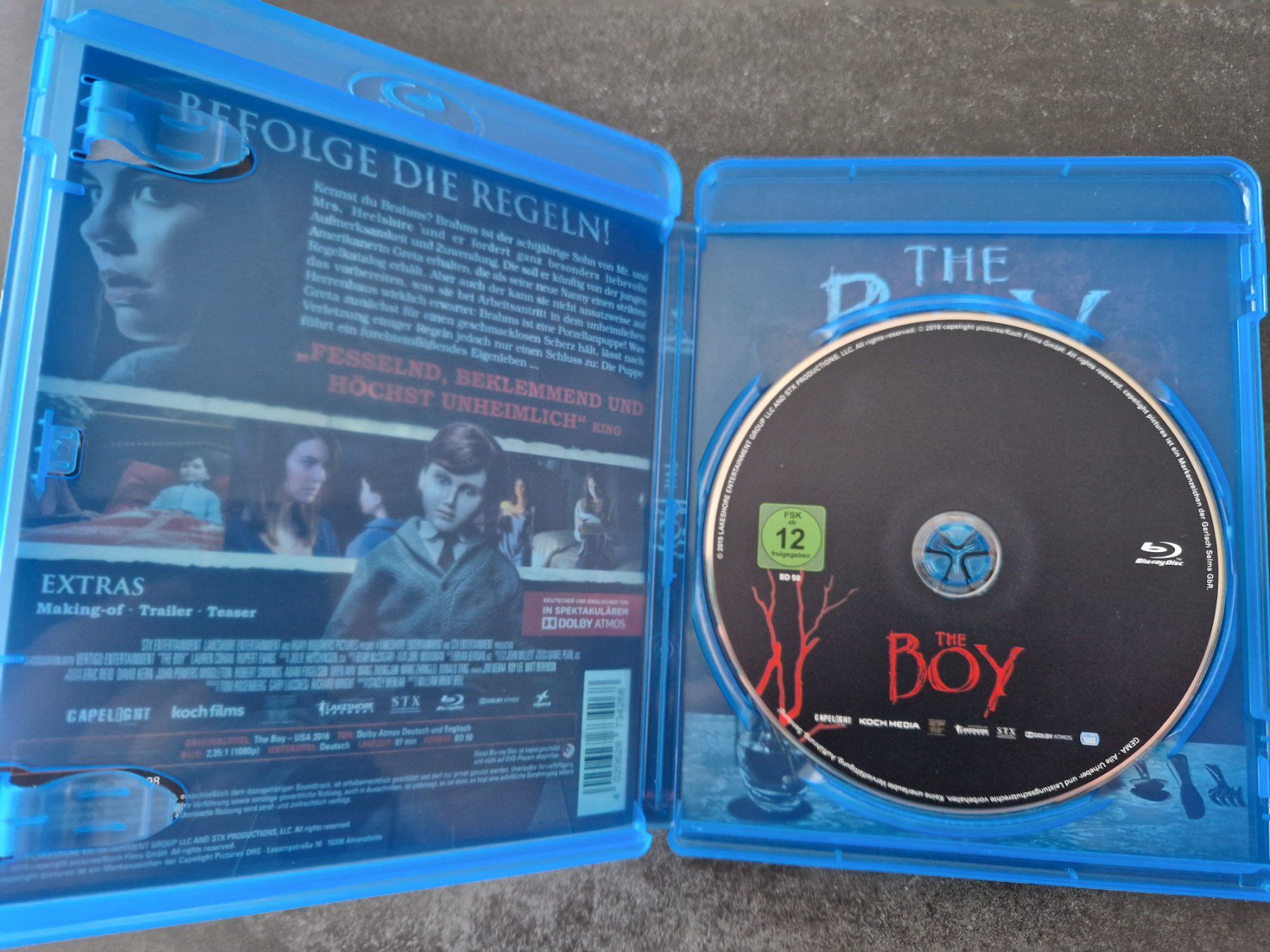 Tous les DVDs: The Boy Blu-Ray Neuzustand – Neuf (Voir description) à Buchs SG par Herc01 1