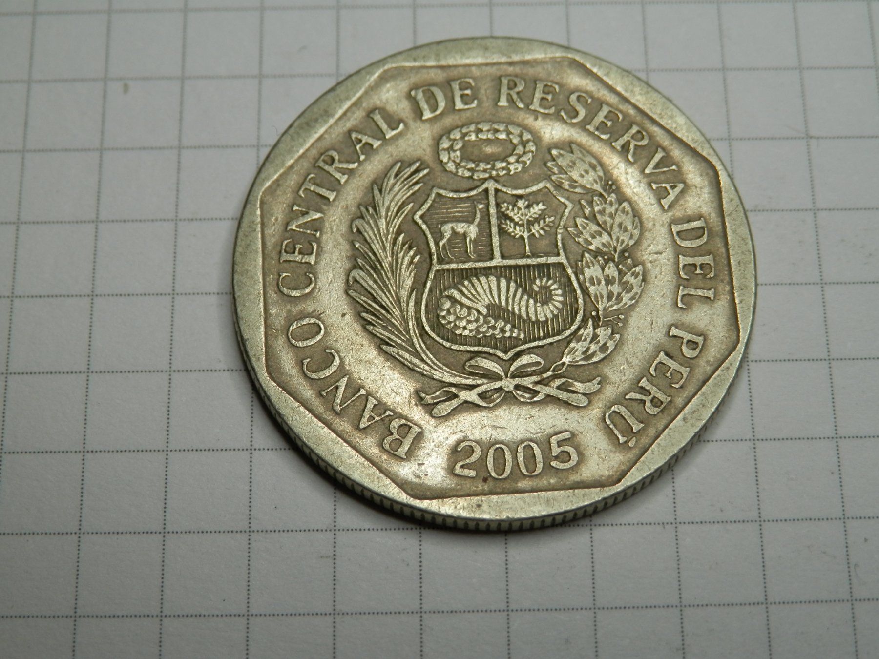 Tutti le monete: Peru 1 Nuevo Sol, 2005 – Usato da Weiach venduto da weiach81
