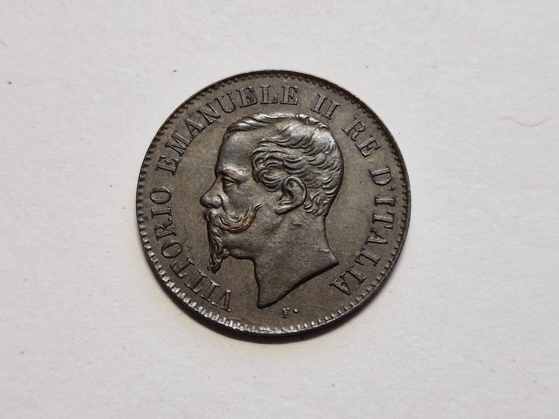 Alle Münzen: Italien 2- Centesimo 1867. – Gebraucht aus Zürich von Moreira01 2