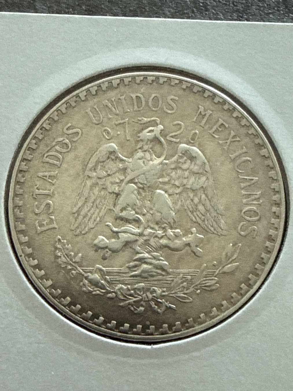 Tutti le monete: Mexico - Silver Coin - 1 Peso "Resplandor" 1933 – Usato da Pully venduto da ta571 2