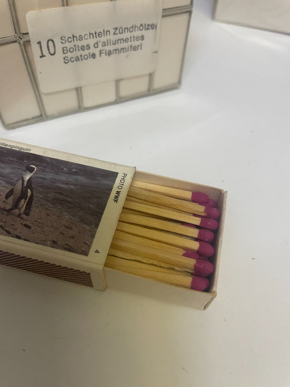 Feuerzeuge: 10er Pack Zündhölzer - Streichholz – Gebraucht aus bad ragaz von shopizol 2