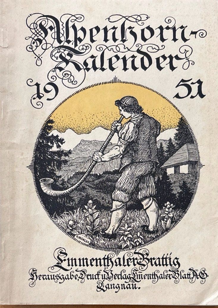 Libri: Alpenhorn-Kalender 1951 – Usato da Sarnen venduto da Livres