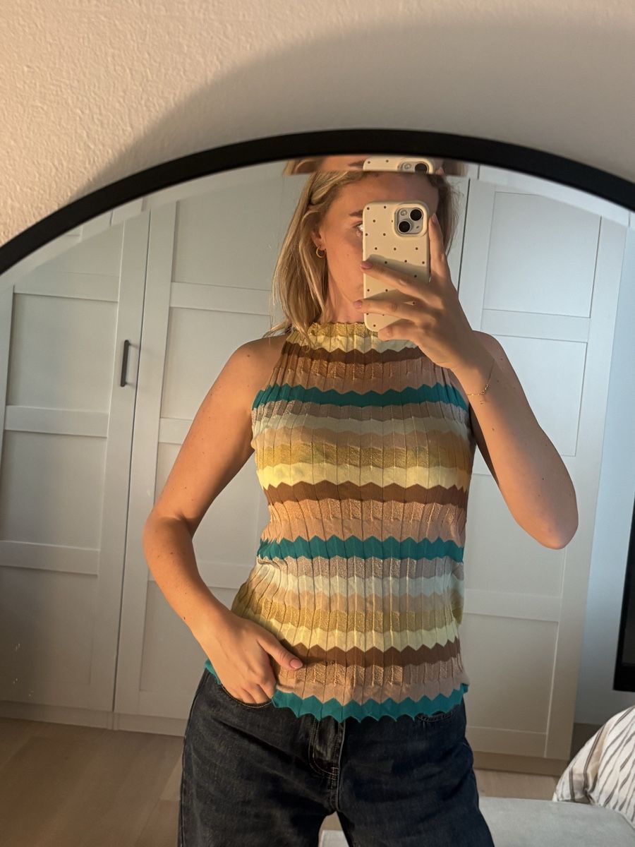 Tops: Roberto Collina knitted top multicolor – Gebraucht aus Zürich von Summy97
