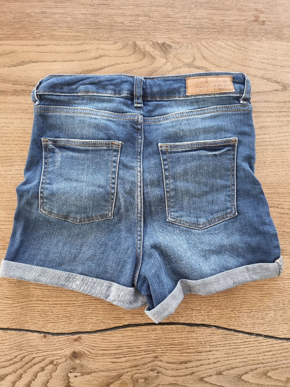 Pantaloni: Jeans Shorts, Grösse 140, Mädchen – Usato da Fulenbach venduto da Matte3 1