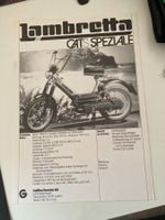 Prospekt A4 von Lambretta Cats Speziale