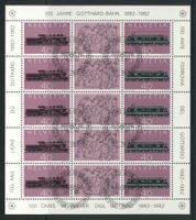 1982, 100 Jahre Gotthard-Bahn, Kleinbogen, ET