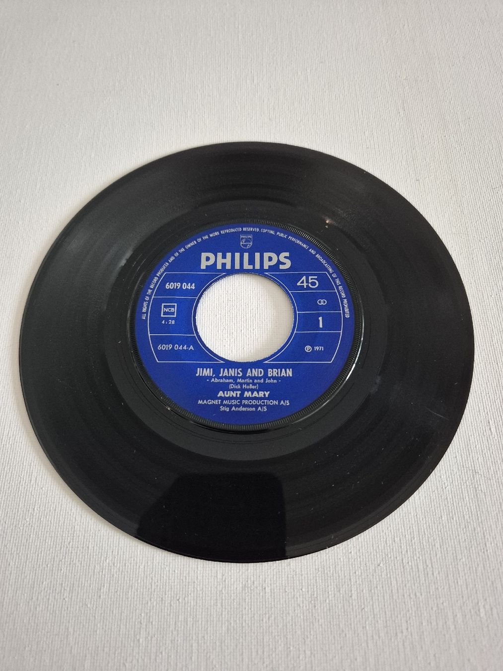 Dischi in vinile: Aunt Mary - jimi, janis and brian - Single 7  – Nuovo (secondo la descrizione) da Uster venduto da newwave0 2
