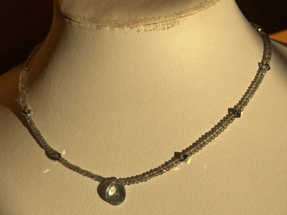 Catenine: Unikat- Labradorit, Swarovski NEU – Nuovo (secondo la descrizione) da Basel venduto da Chili007 5