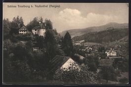 AK Teufenthal, Schloss Trostburg, 1921