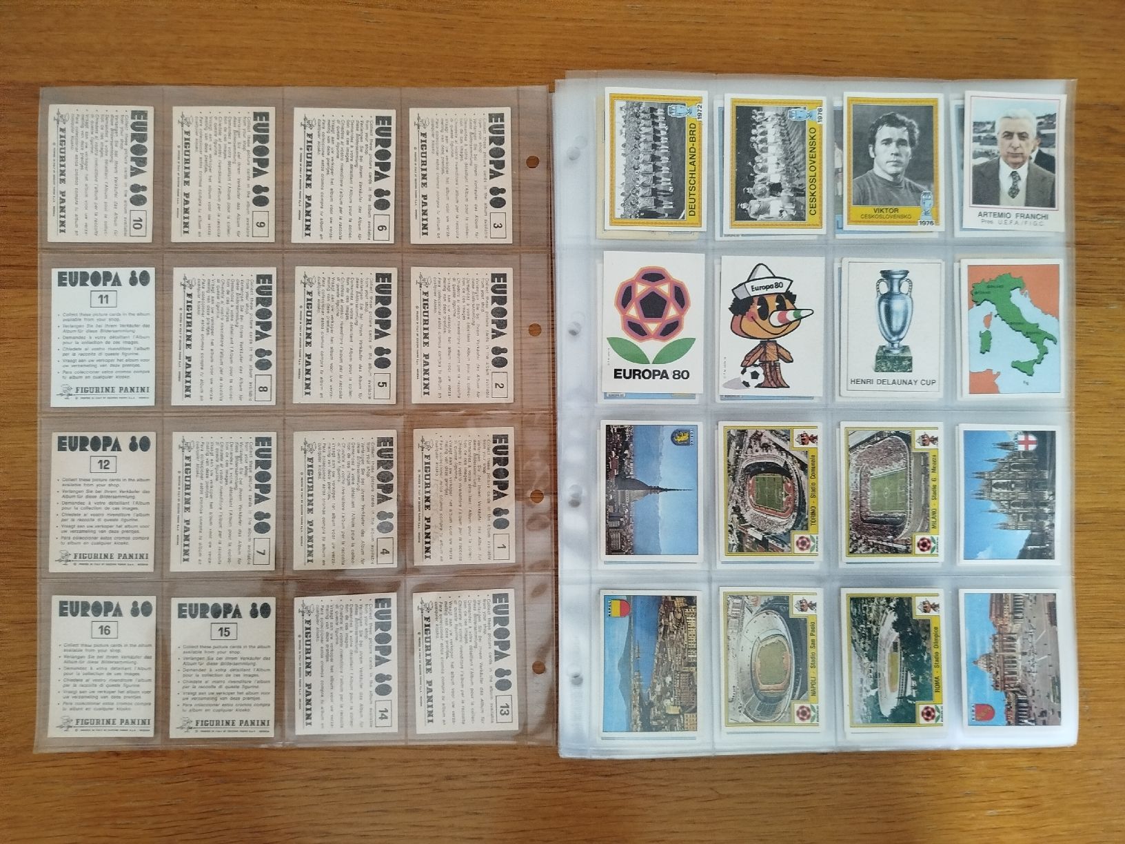 Panini Sammelbilder & Trading cards: Panini EM80 kompl.loses Sticker Set -1 – Gebraucht aus Wettingen von mirna04 1