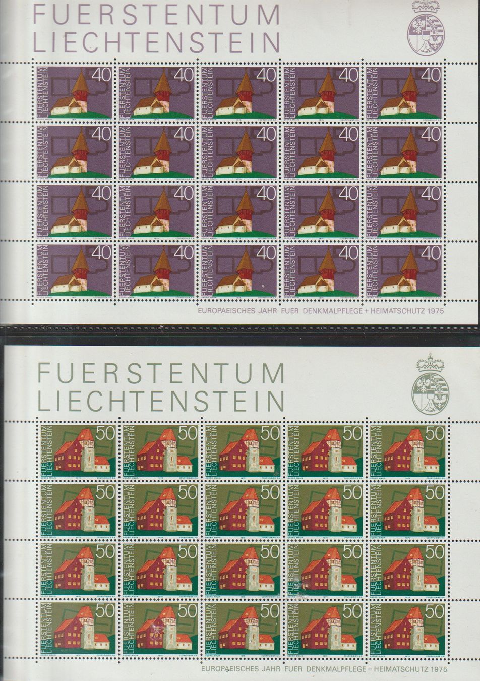 Alle Briefmarken: Blocs de Timbres Liechtenstein ** – Neu und originalverpackt aus Crans-Montana von kira56 4