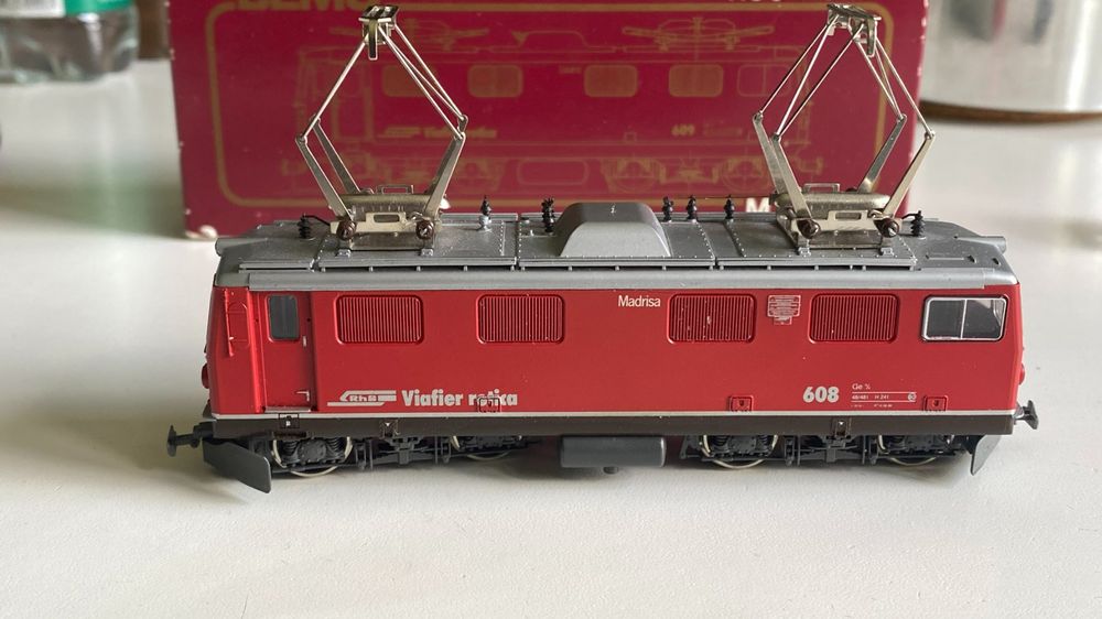 Bemo Ge 4/4 I 608 Madrisa (Gebraucht) in Diegten für CHF 60 - mit