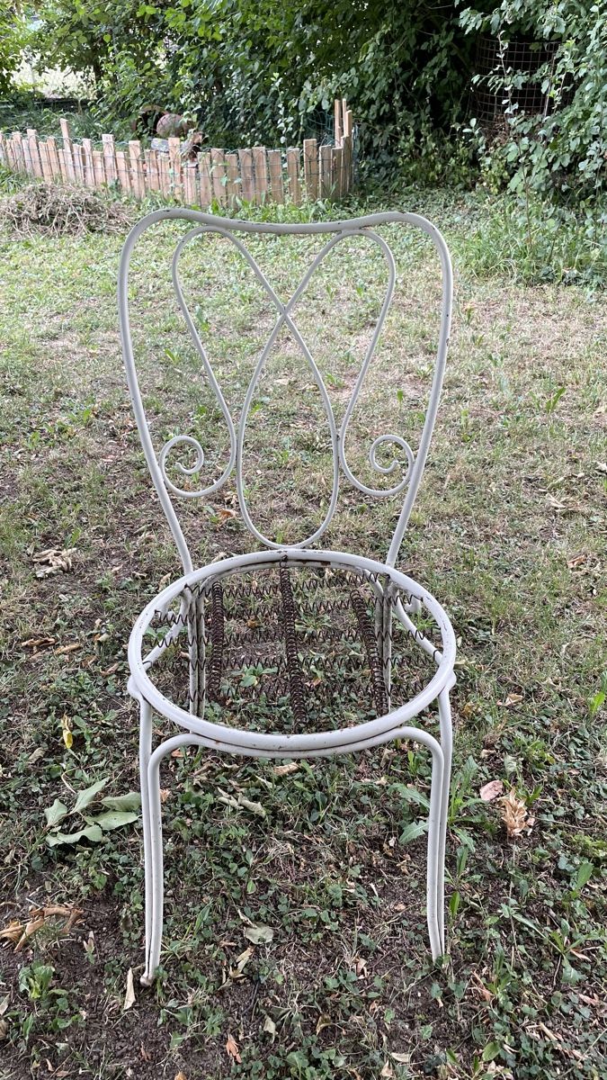 Chaises: Metallstühle Jugendstil  – D'occasion à Thun par tropponuovo 7