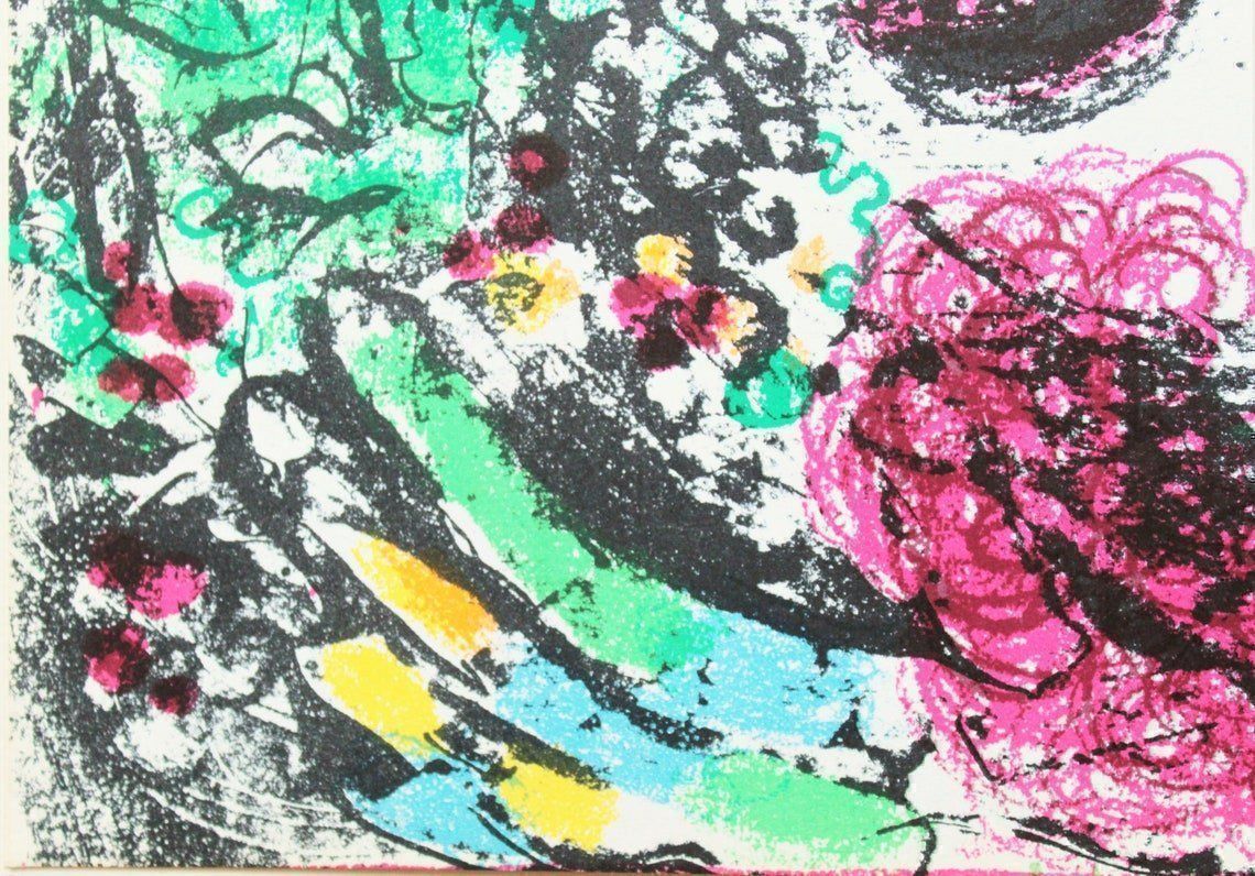 Grafica & Litografie: Marc Chagall, Vintage Lithographie 1963 – Usato da Ponte Tresa venduto da 11GalleriaAlterEgo11 4
