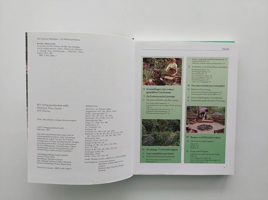 Libri: So entsteht ein Bio-Garten – Usato da Balm b. Günsberg venduto da rob_smj8 2