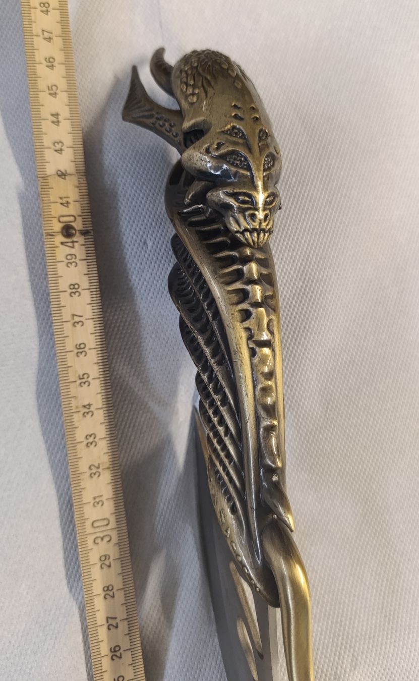 Besteck: Dague/ Dolch/ style " Alien/H.R.Giger/ Collection/Décoration – Gebraucht aus Avry-sur-Matran von dav_nm5p 6