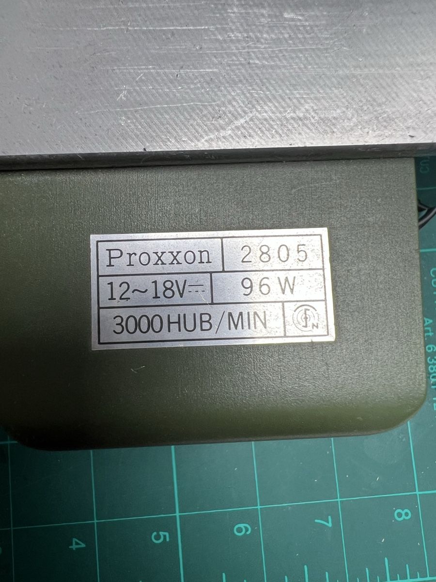 Proxxon Seghe: Proxxon Tischsäge 12 Volt – Usato da Dietlikon venduto da Raffels 2