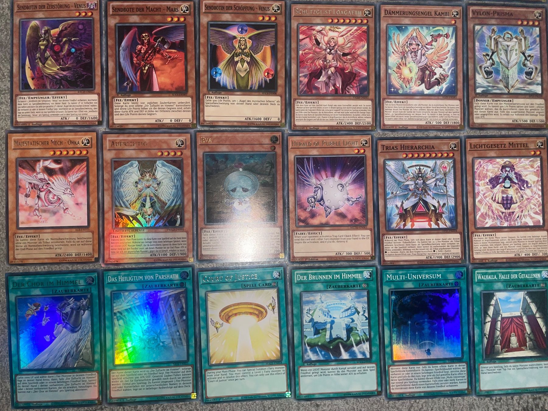Yugioh Cartes à collectionner: Yu-Gi-Oh Feen / Parshath / Sendbote / Hyperion Deck! – Neuf (Voir description) à Altstätten SG par ChangeMaker 4
