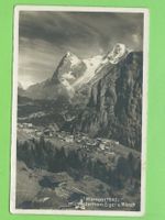 Mürren mit Wetterhorn, Eiger, Mönch