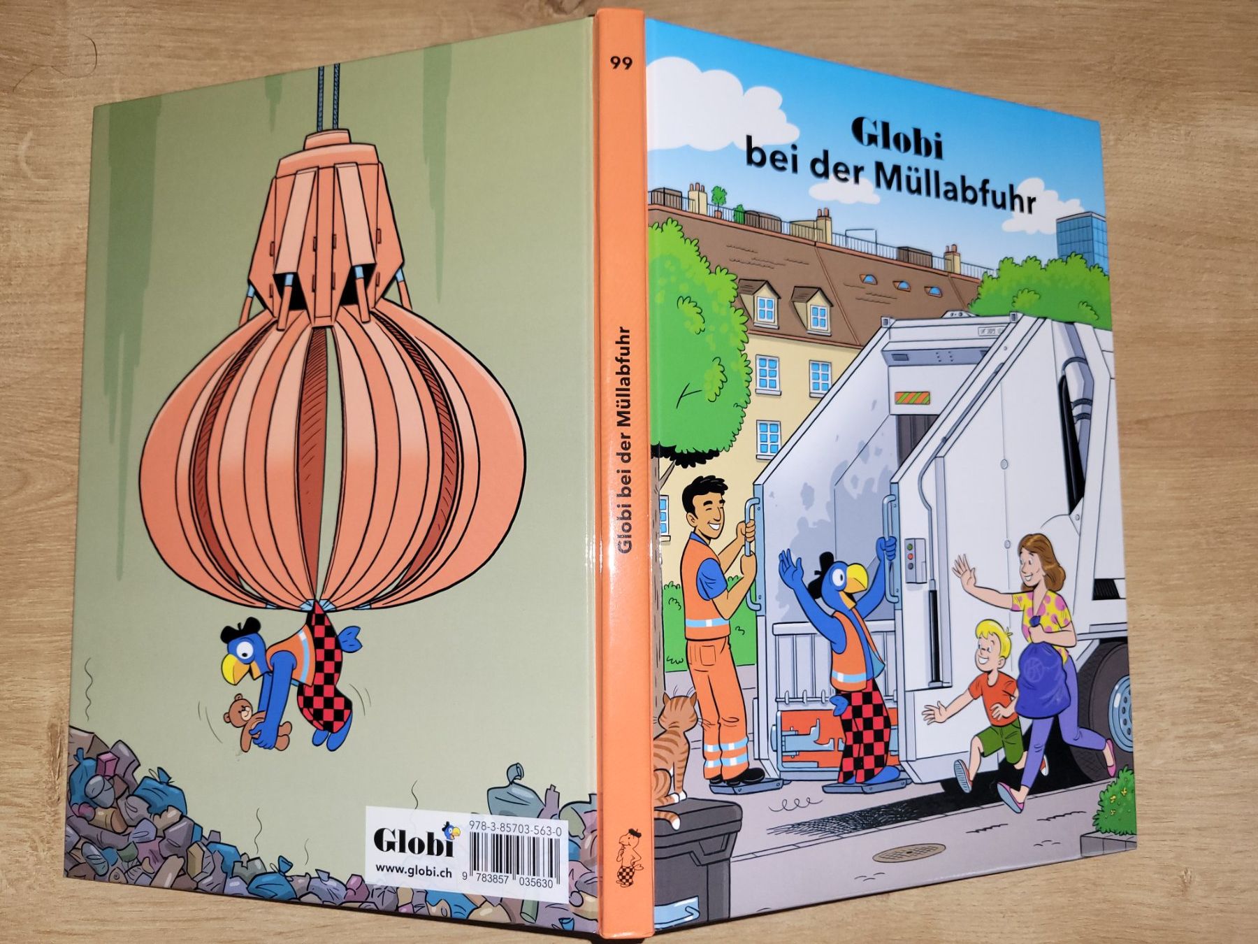Bücher: Globi bei der Müllabfuhr-99 – Neu (gemäss Beschreibung) aus Niederuzwil von 333x333