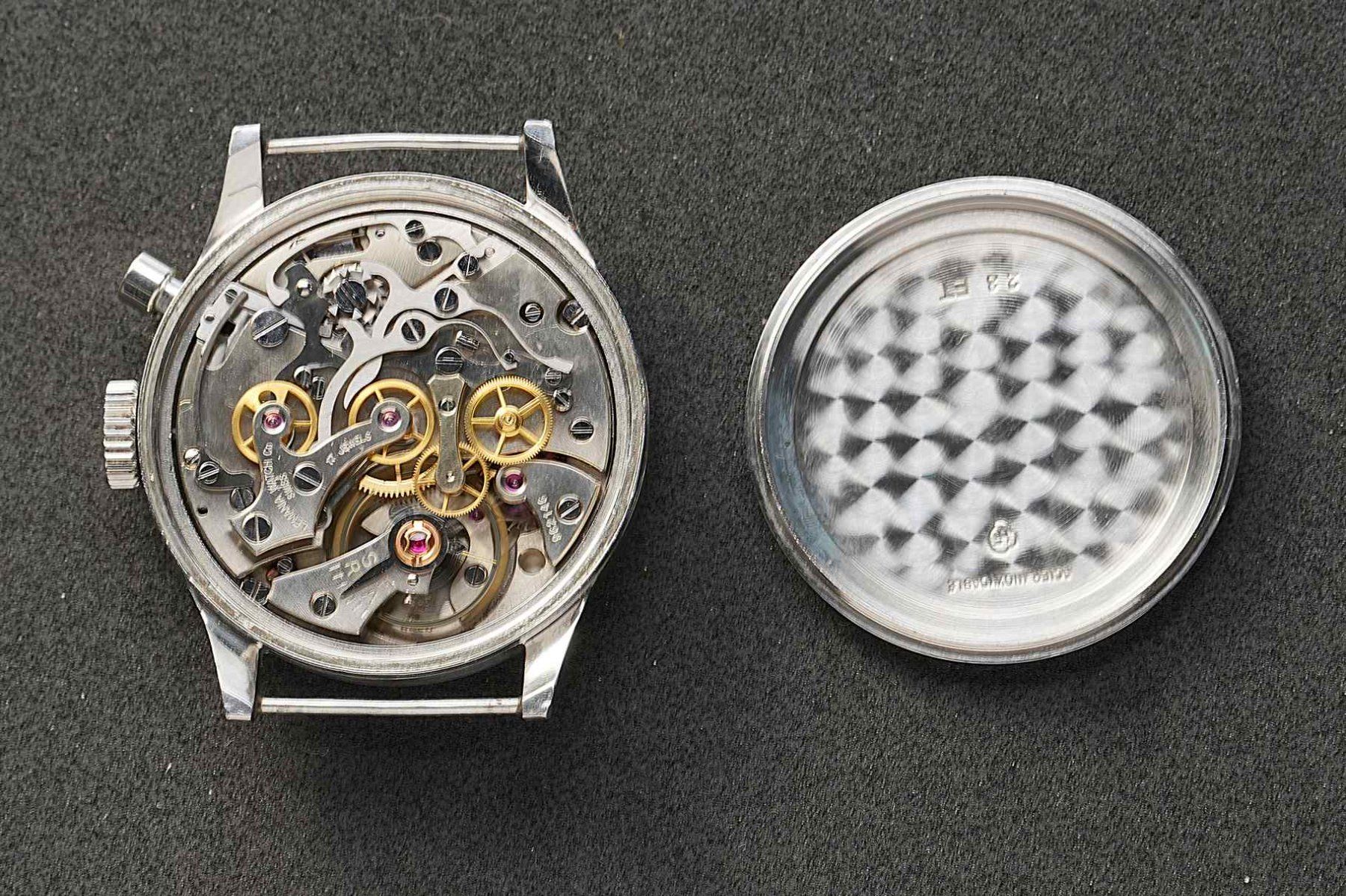Lemania Orologi: Lemania MK I Monopusher Chronograph Reference 6B/551 – Usato da Luzern venduto da ChronoScope6004 3