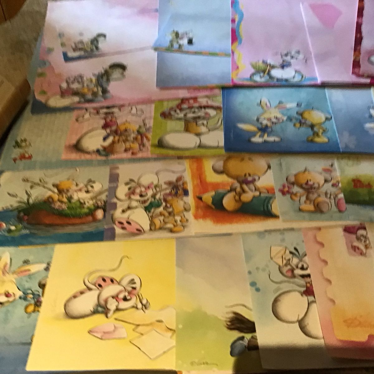Carta: Schreibpapier Set ca.50 ca200Diddel A4Blätter – Usato da Bazenheid venduto da jud_wk8k