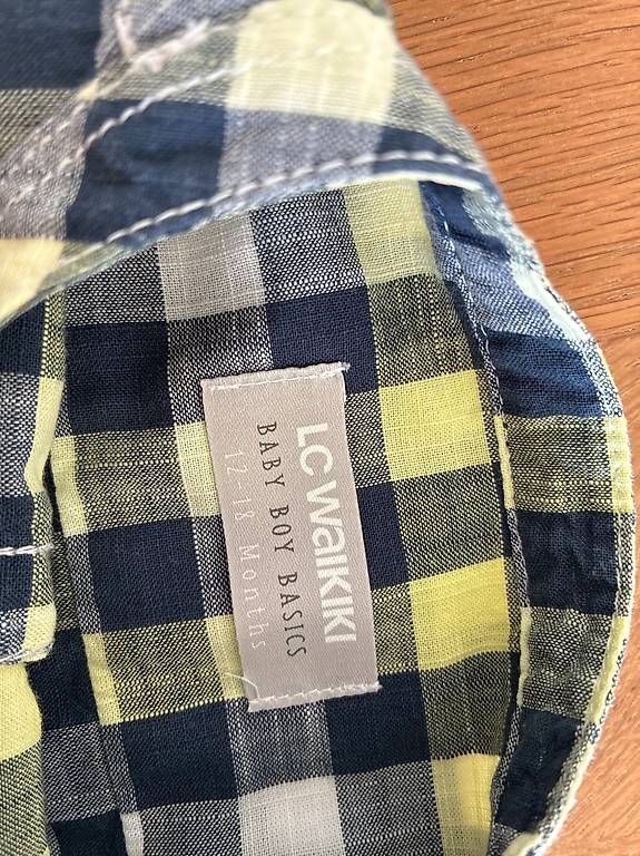 Camicie, T-shirt & Polo: Hemd Gr. 80/86 Junge – Usato da Sempach Station venduto da gradientgolden 1