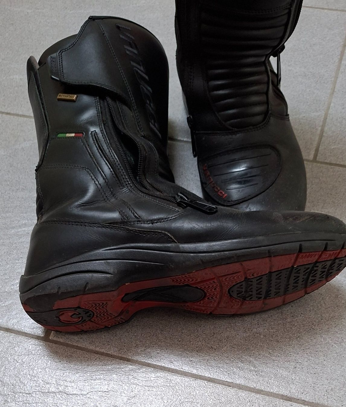 Vanucci Scarpe da uomo: Vanucci Motorradstiefel 45 – Usato da Möhlin venduto da teddybaer8 2