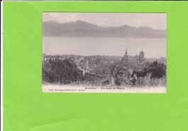 Lausanne-vue prise du Signal