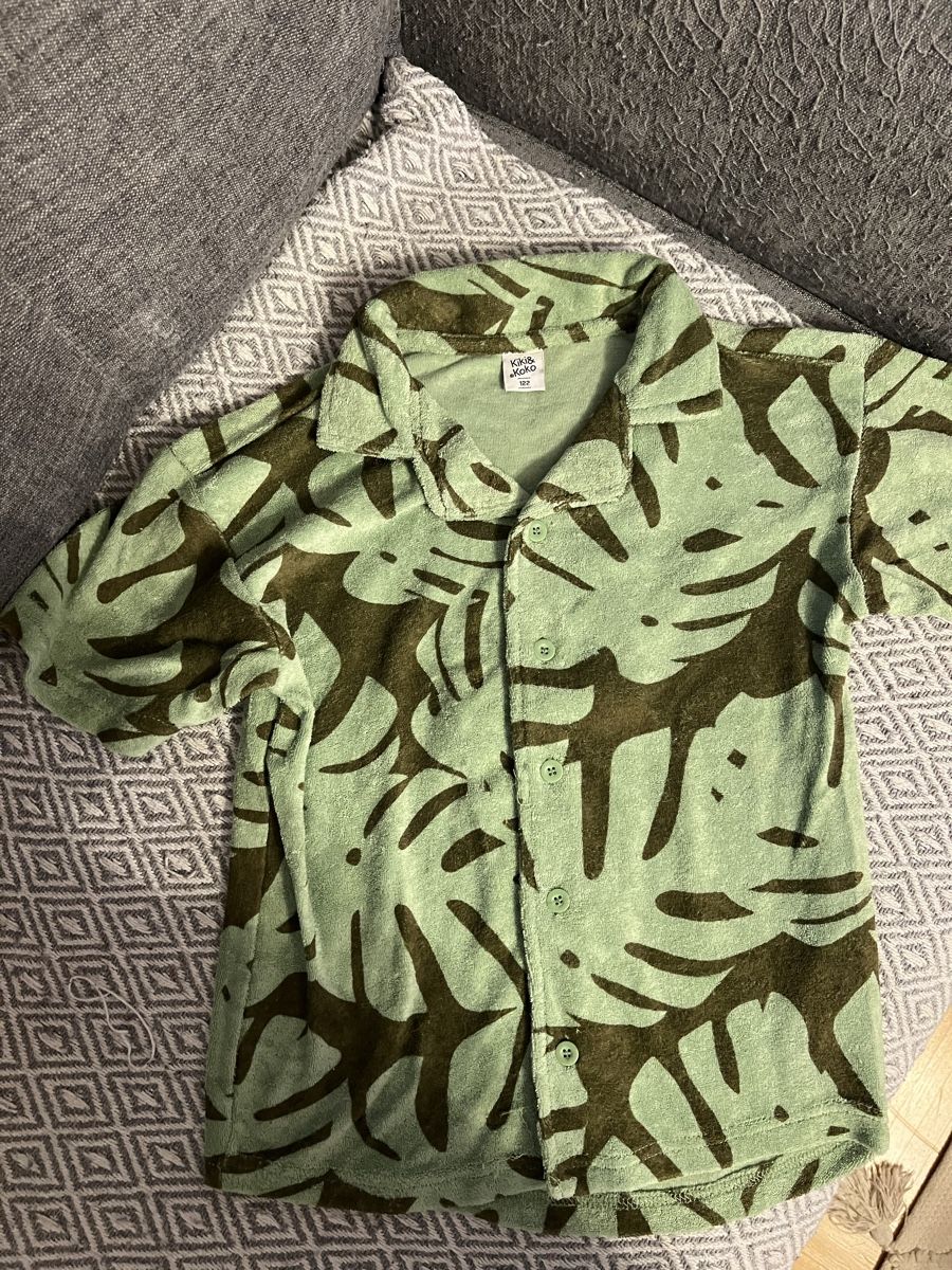Chemises, T-shirts & Polos: FROTTIER HEMD NEU GRÜN GR 122 – Neuf (Voir description) à Basel par theo-g77