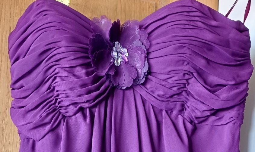 Vestiti: Langes, elegantes, violettes Abendkleid, Grösse 40 – Nuovo (secondo la descrizione) da Flaach venduto da ker_6ml7 1