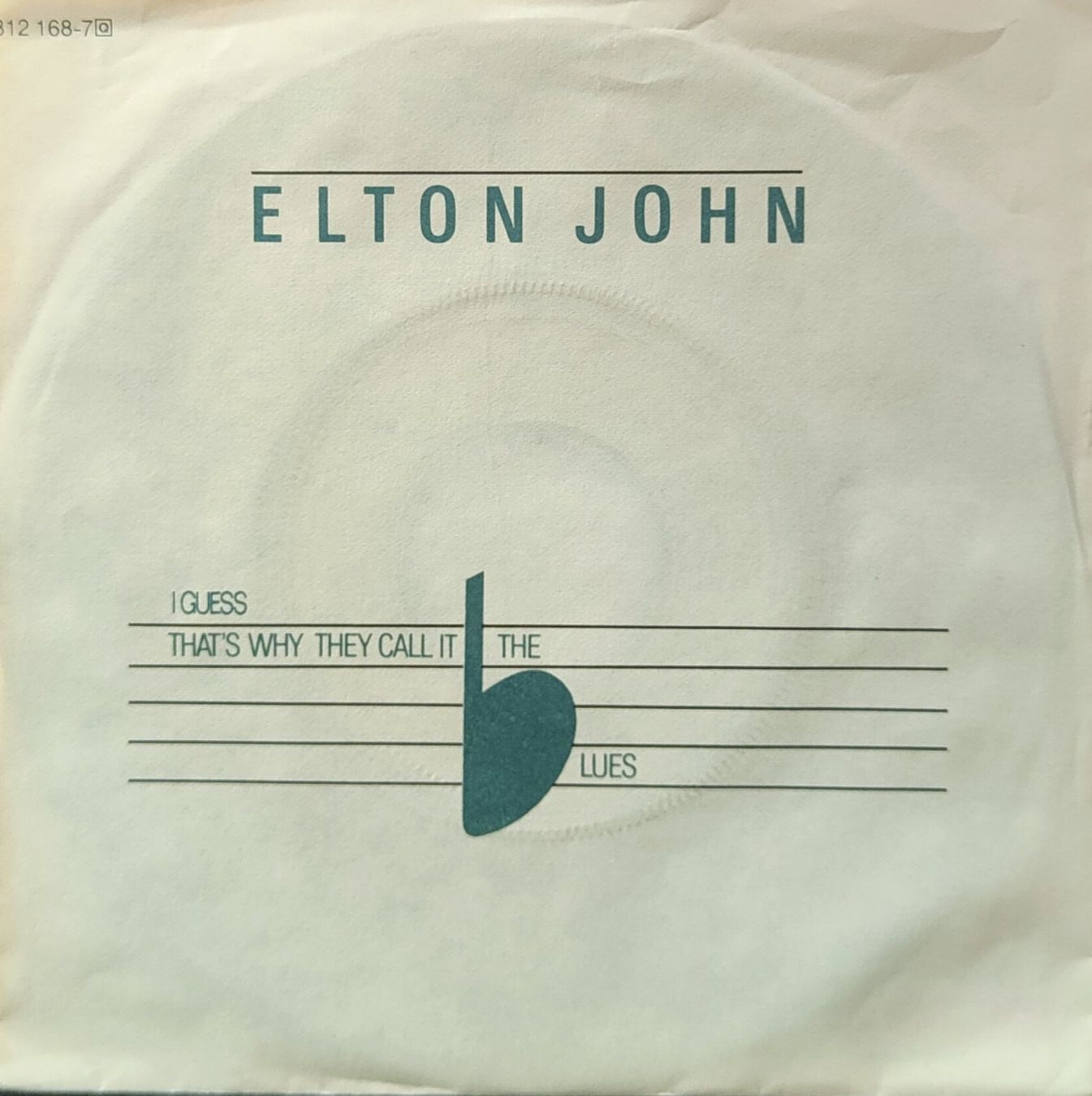 Dischi in vinile: Vinyl Single Elton John - I Guess – Usato da Langenthal venduto da Modo39