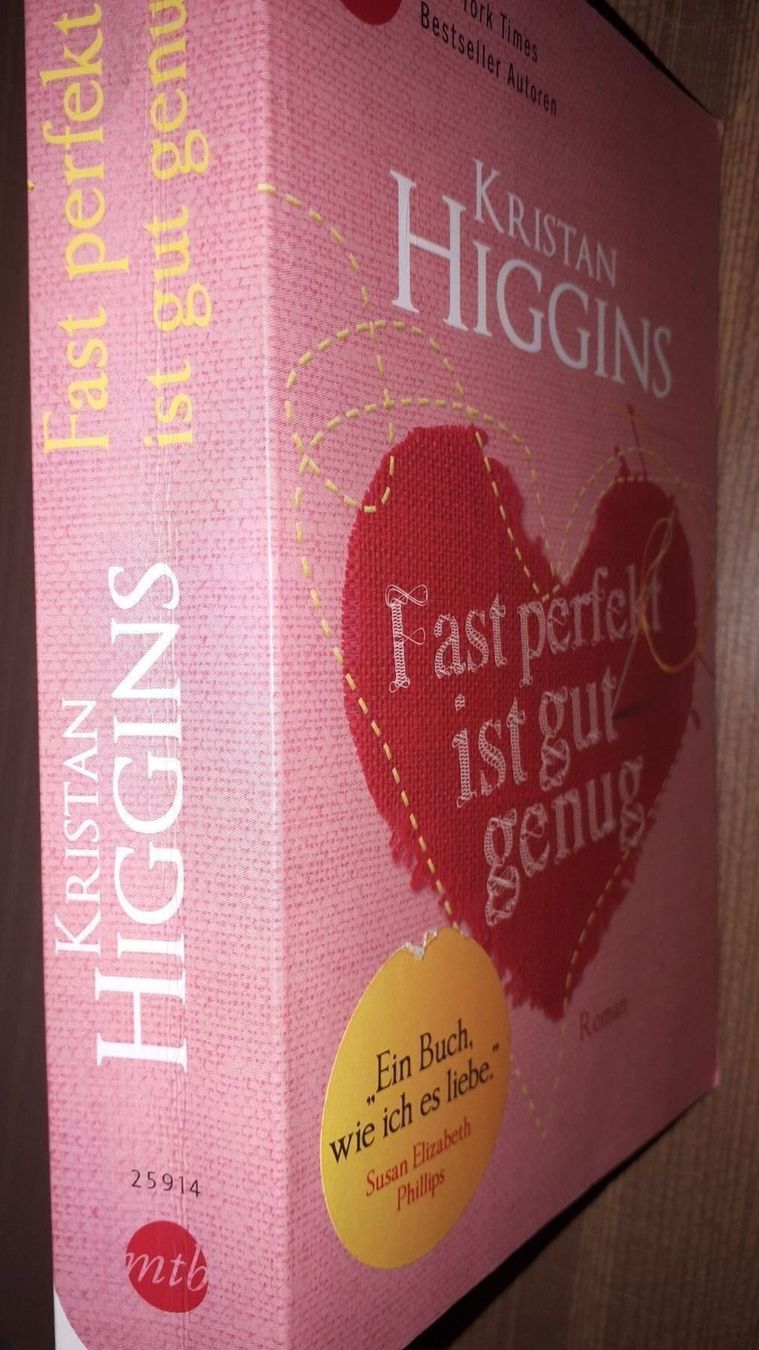 Bücher: K. Higgins Fast perfekt ist gut genug – Gebraucht aus Basel von Alacant 2
