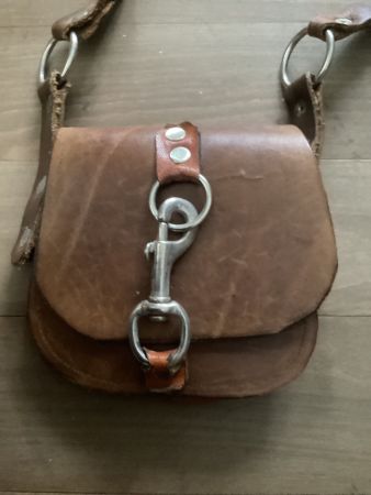 Vintage Ledertasche Umhängetasche Handtasche Top Zustand
