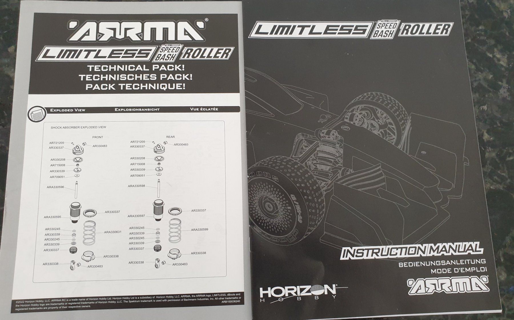 Arrma RC Modellbau: Arrma 1/7 LIMITLESS V2 Speed Bash Roller – Neu und originalverpackt aus Ohmstal von p-51d 8