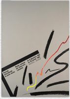 Original-Vintage-Plakat Triennale intern.du jeunesse