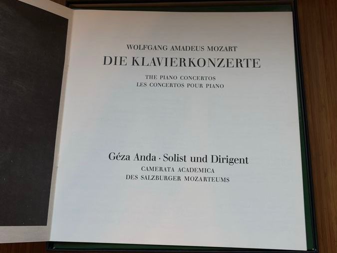 Vinyles: Mozart Klavierkonzerte Géza Anda | 12-LP-Box – D'occasion à Zwingen par imh_bl67 5