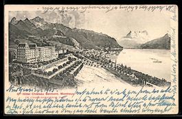 Montreux, Hotel Château Belmont, 1905