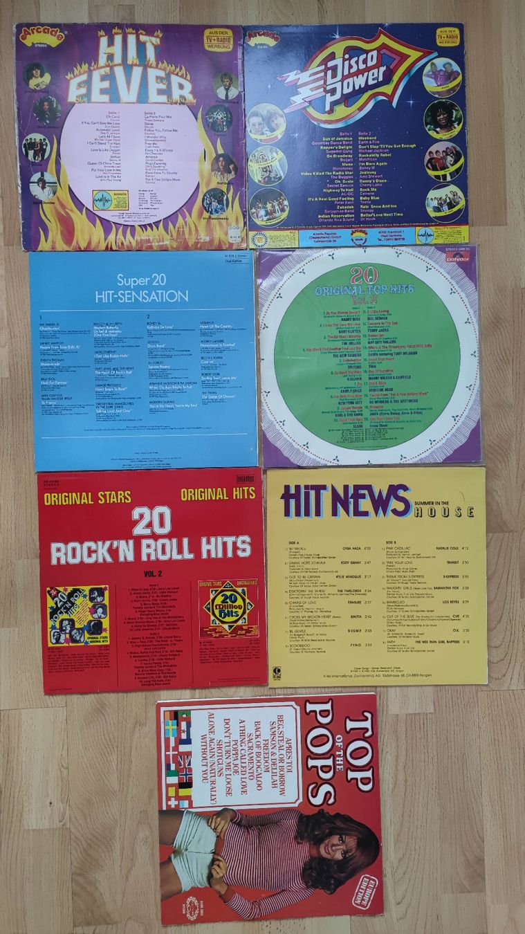 Dischi in vinile: hot top Schallplatten Sammlung – Usato da Meggen venduto da Malecifent 1