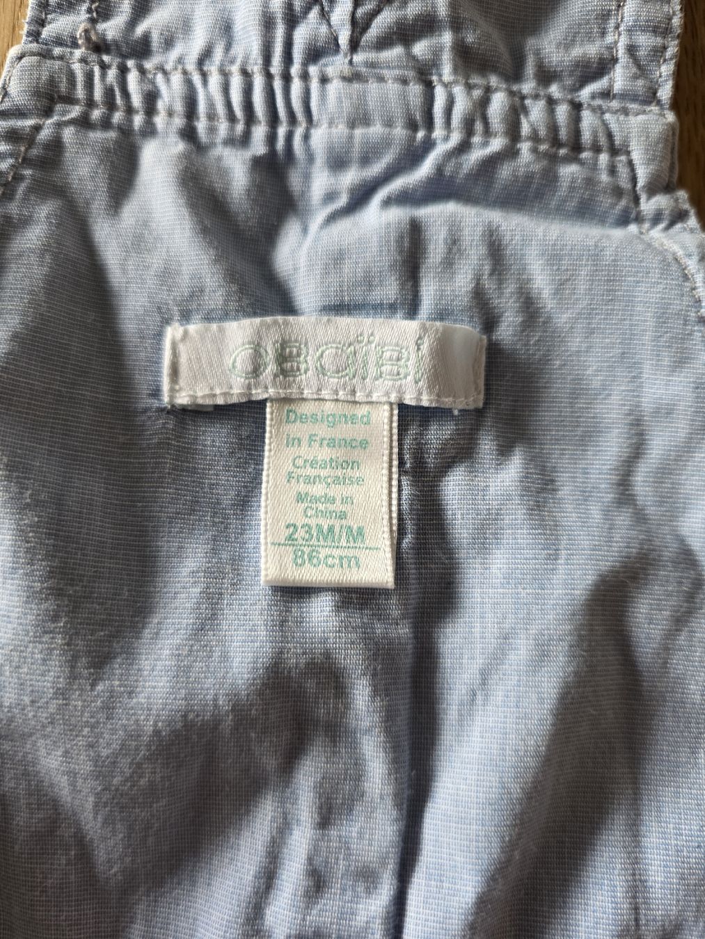 Pantaloni: Kinder Latzhose Grösse 86cm Obaibi – Usato da Altstätten SG venduto da Carrybones 3