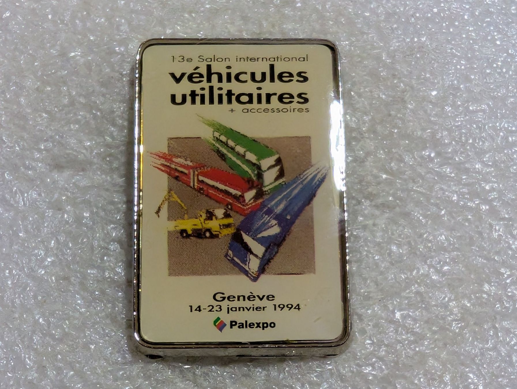 Placchette & Badge: Ansteckpin 95: Geneve – Usato da Oppligen venduto da Pin-Fall-Shop