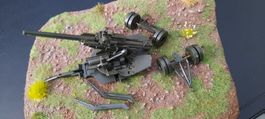 Rarität Roco Minitanks 121 120mm Fliegerabwehrkanone; 1:87