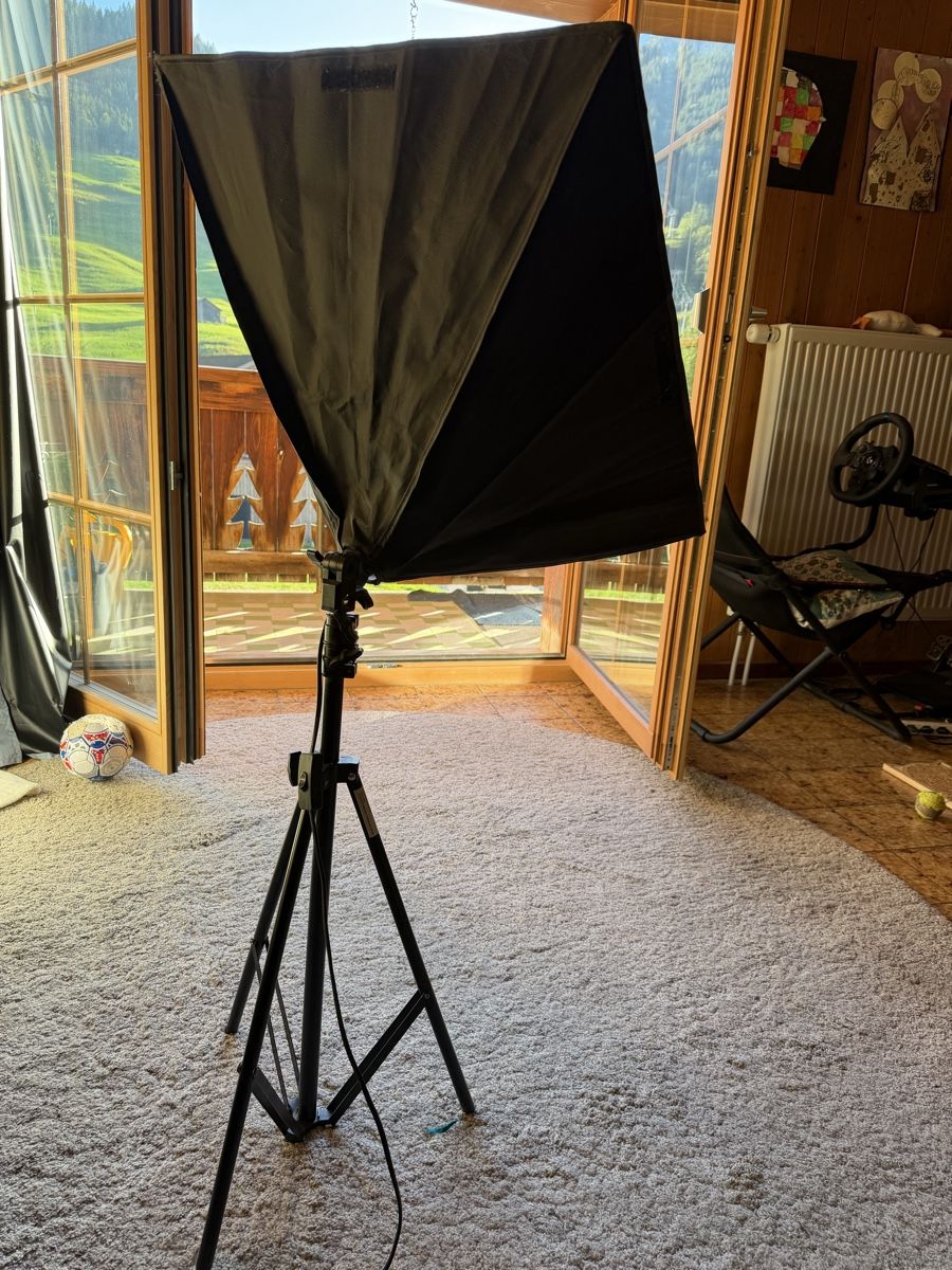 Lampen: TecTake Softbox Studioleuchte mit höhenverstellbarem Stativ – Neu (gemäss Beschreibung) aus Jaun von ksteed 1