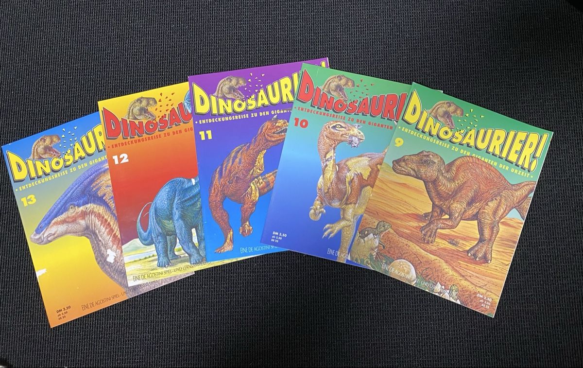 Fumetti: 19 Dinosaurier-Hefte, De Agostini – Nuovo (secondo la descrizione) da Bözberg venduto da RosmarieOb 3